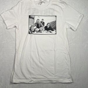 Nirvana photo portrait double sided concert release band T-shirt NWOT Men Medium